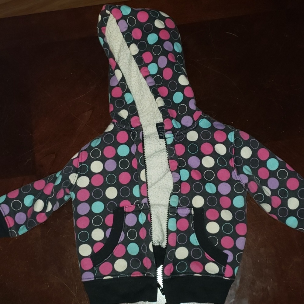 Faded Glory Zip Up Hoodie size 18mo